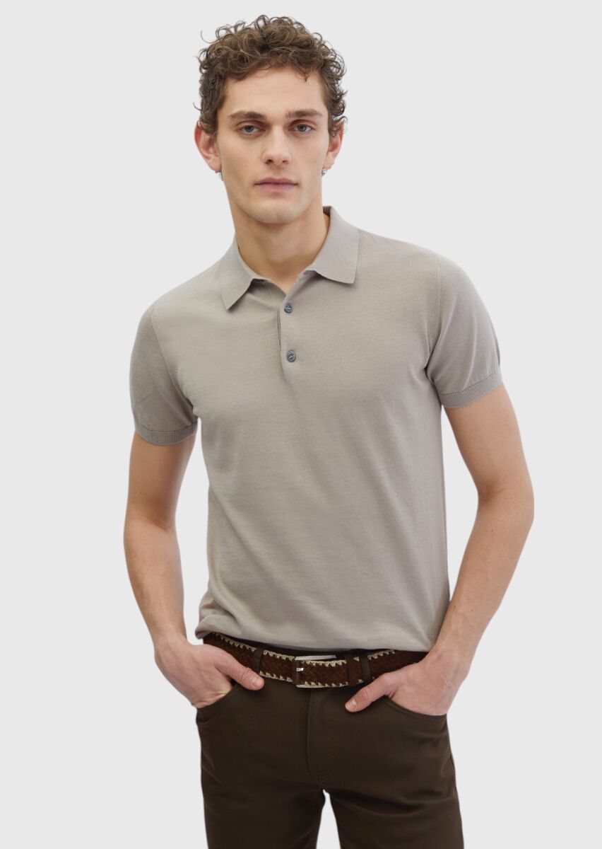 Beige Knitwear - 1