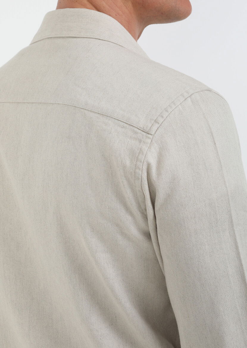 Beige Overshirt - 8