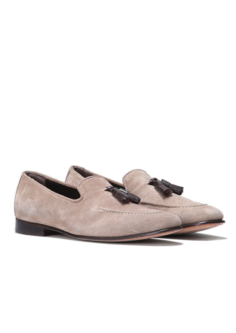 Bej Loafer 