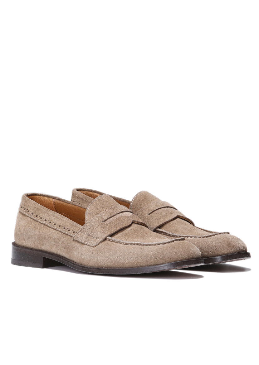 Bej Loafer 
