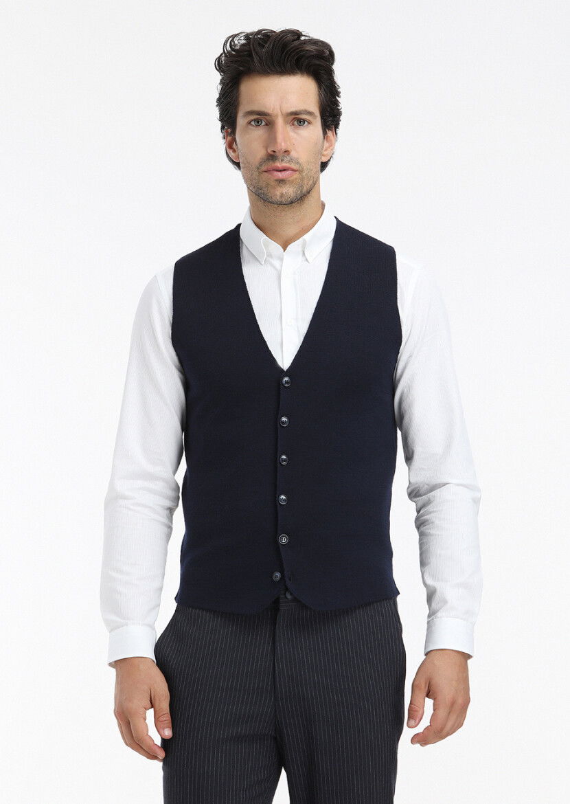 Beyaz Fitilli Regular Fit Dokuma Casual %100 Pamuk Gömlek - 4