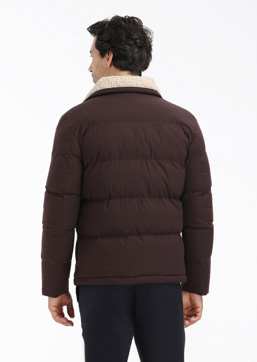 Bordo Dokuma Mont - 6