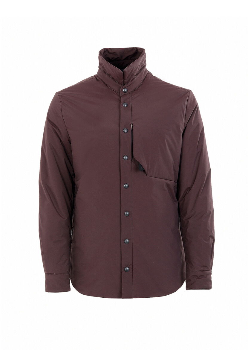 Bordo Regular Fit Spor Ceket - 8