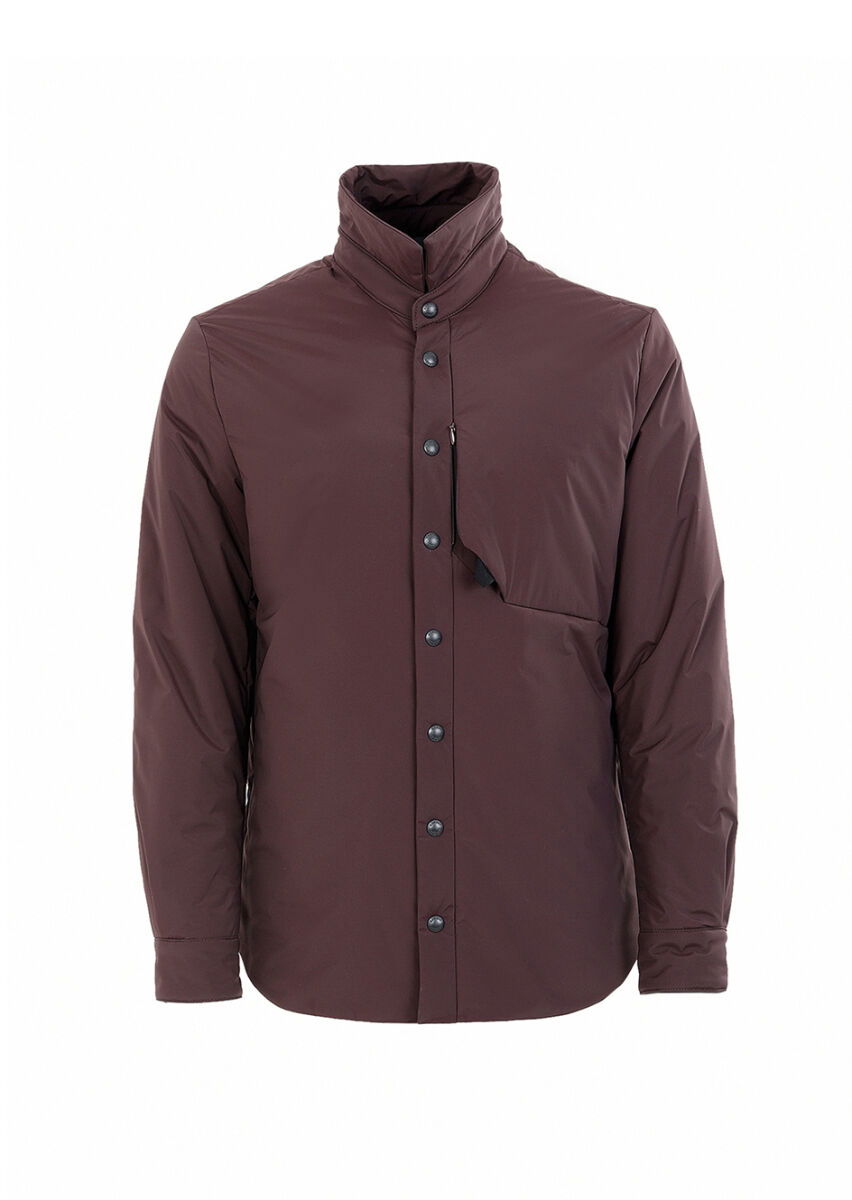 Bordo Regular Fit Spor Ceket - 8