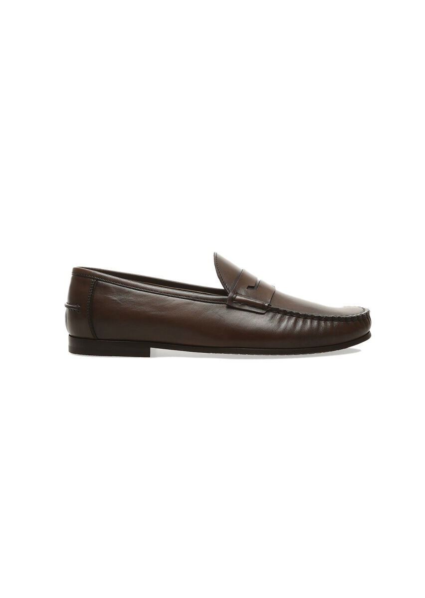 Kahverengi Loafer - 1