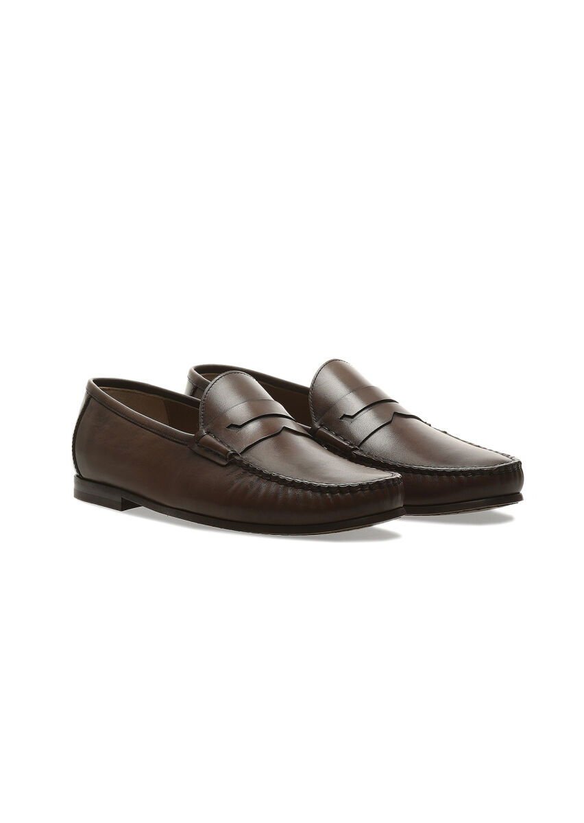 Kahverengi Loafer - 2
