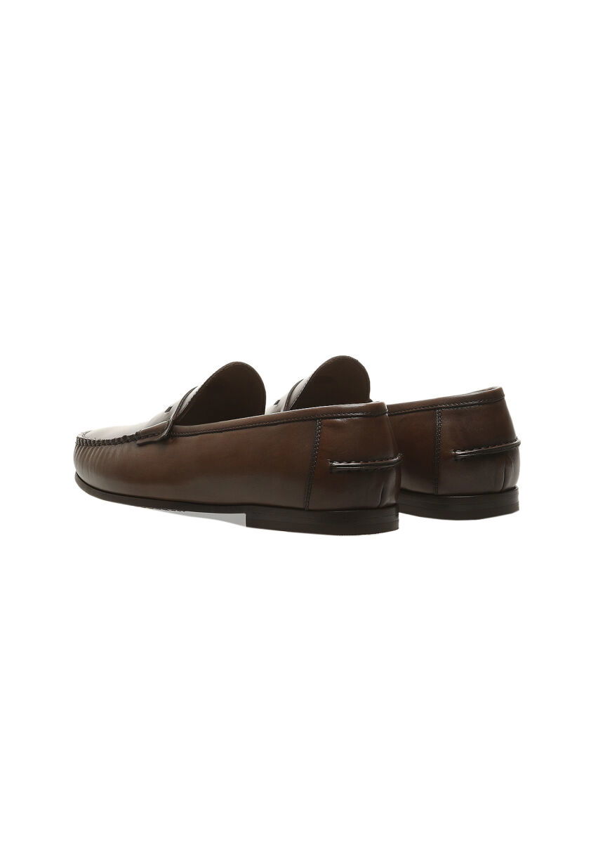 Kahverengi Loafer - 4
