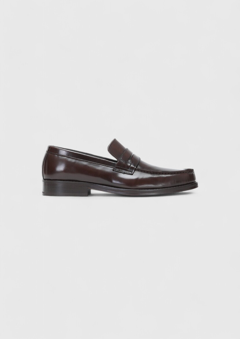 Kahverengi Loafer - 1