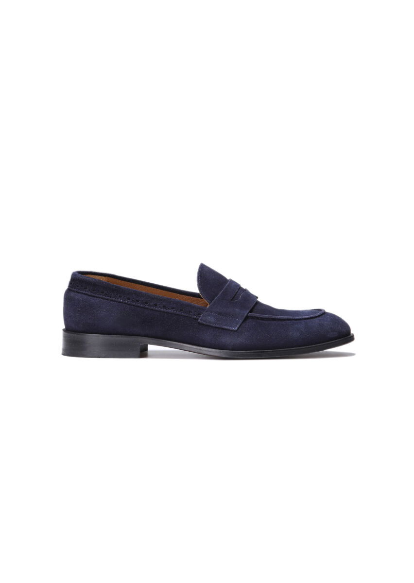 Lacivert Loafer - 1