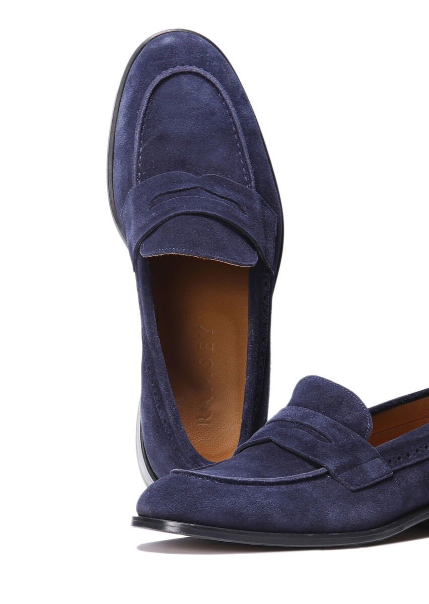 Lacivert Loafer - 3