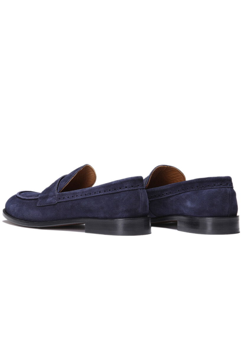 Lacivert Loafer - 4