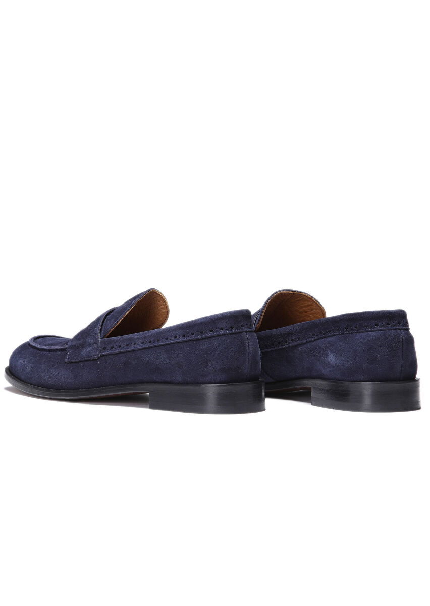 Lacivert Loafer - 4