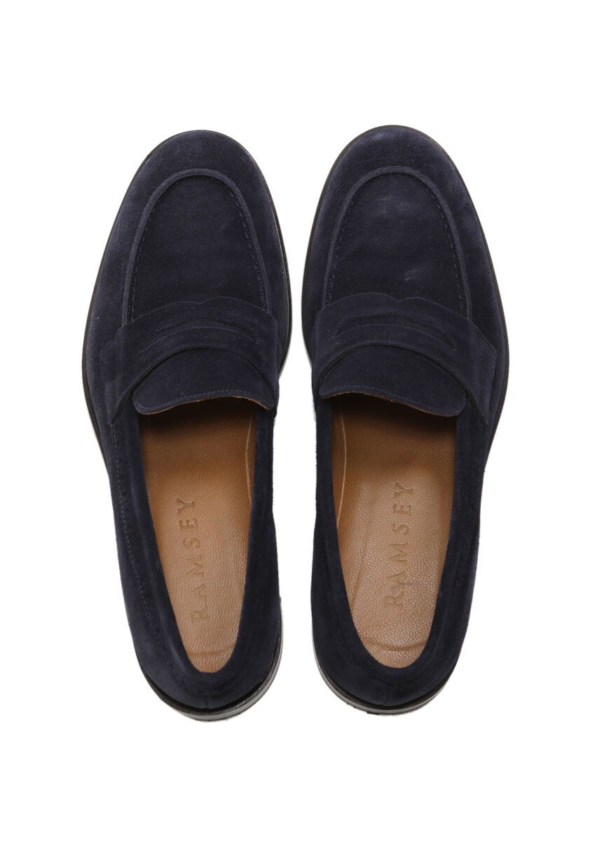 Lacivert Loafer - 5