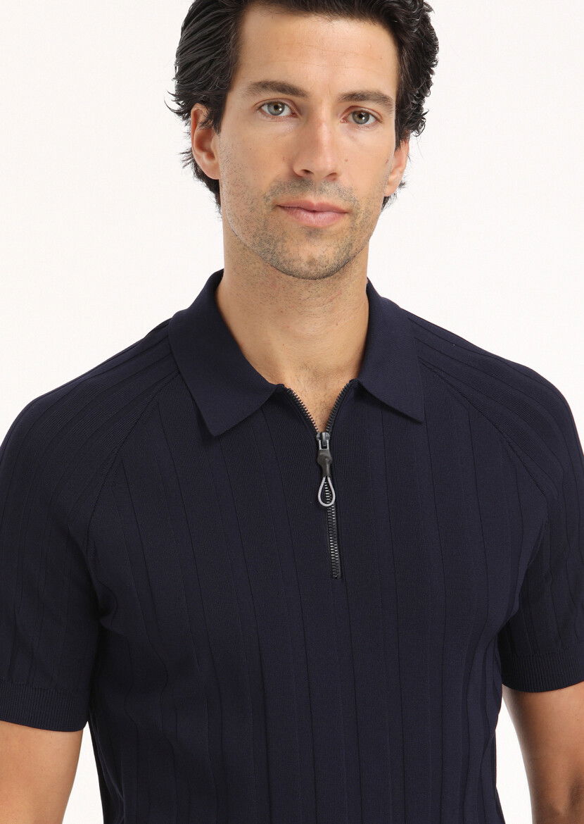 Navy Blue Knitwear - 3