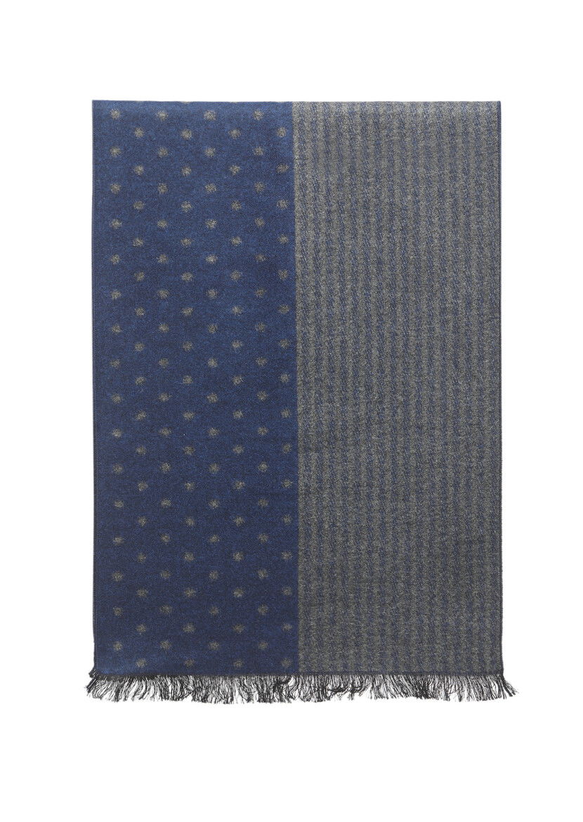 Navy Blue Scarf 