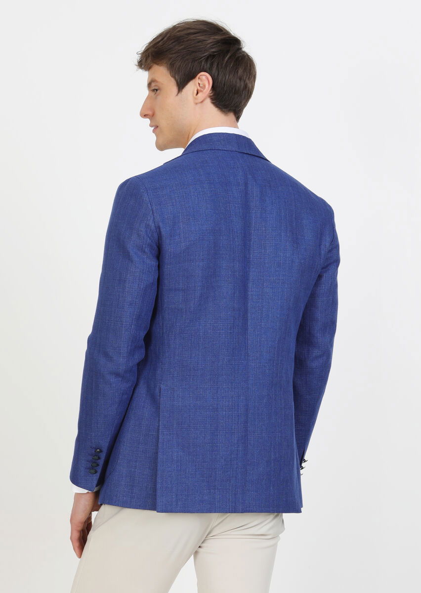 Saks Mikro Comfort Fit Pamuk Karışımlı Ceket - 5
