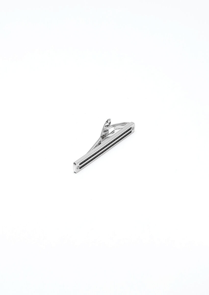Silver Metal Kravat İğnesi - 1