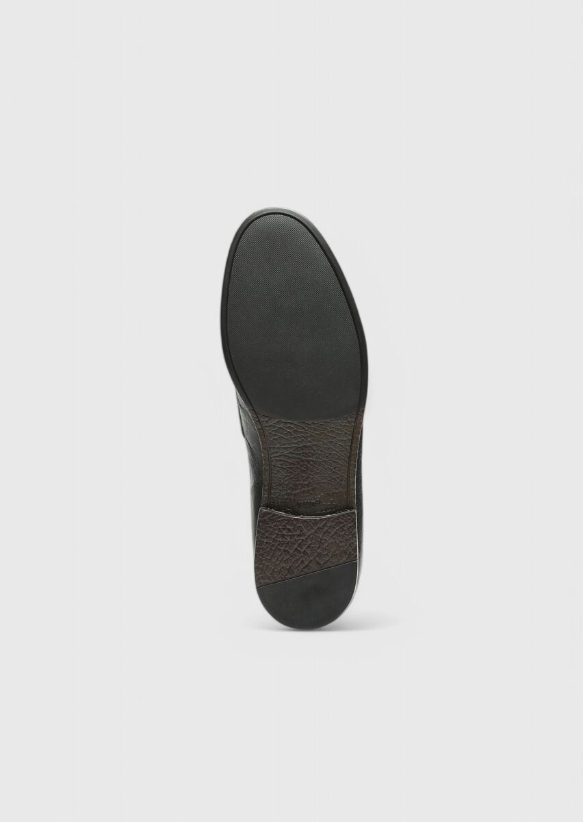 Siyah Loafer - 4