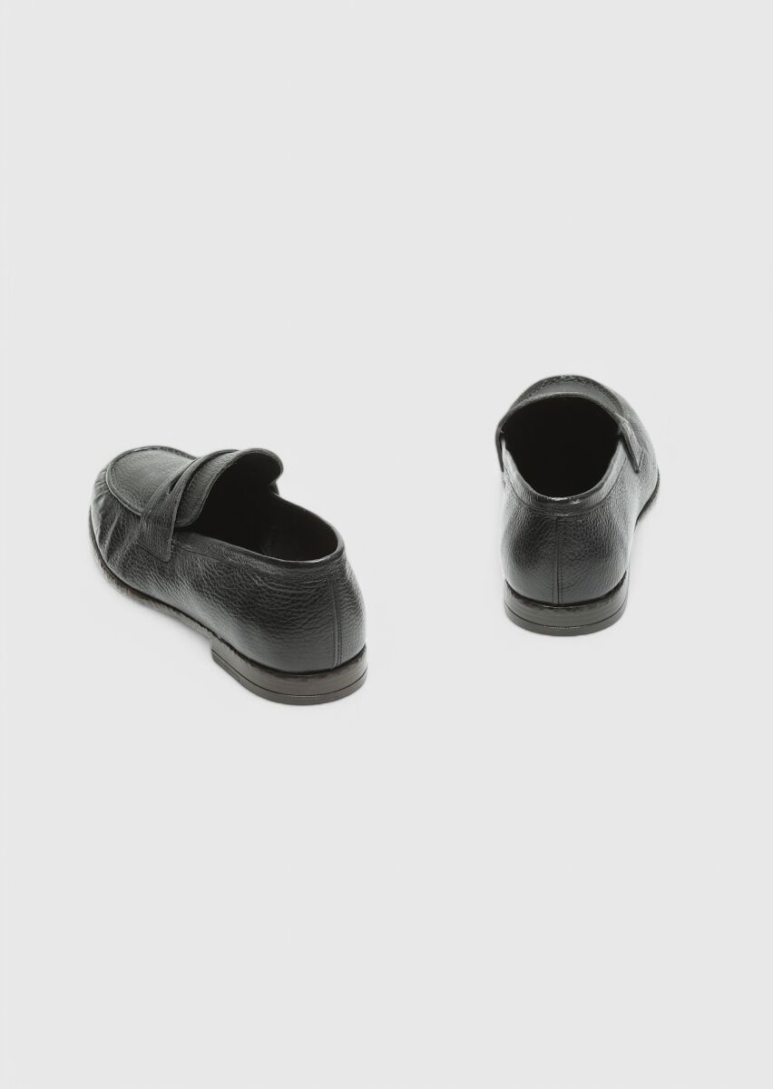 Siyah Loafer - 5
