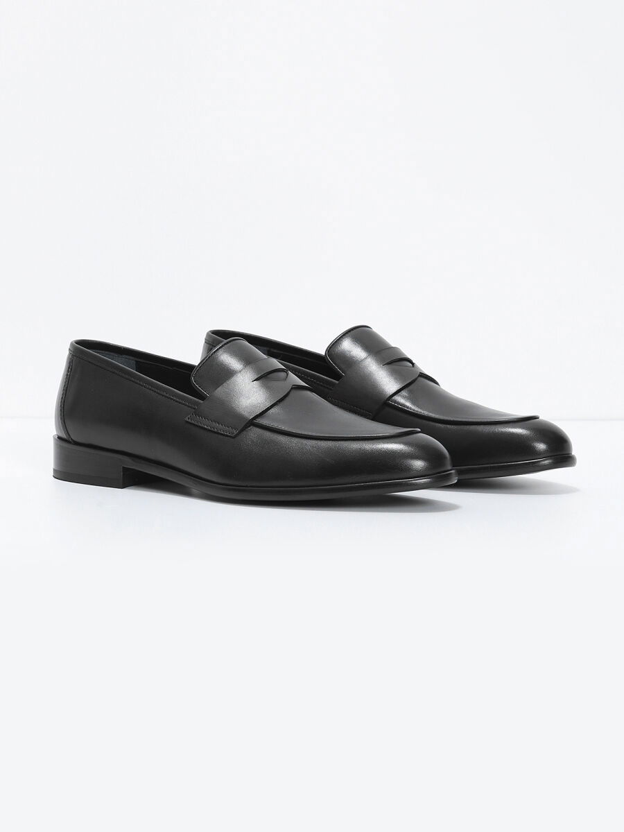 Siyah Loafer - 2