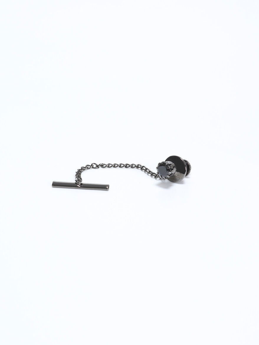 Siyah Metal Kravat İğnesi 