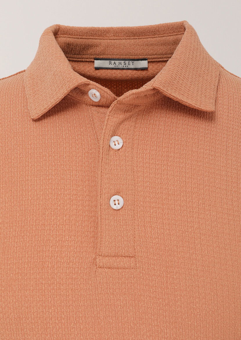 Turuncu Polo Yaka T-Shirt 