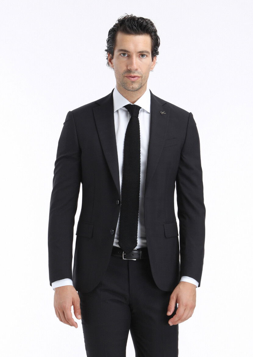 White Striped Regular Fit Weaving Classical 100% Cotton Shirt - 3