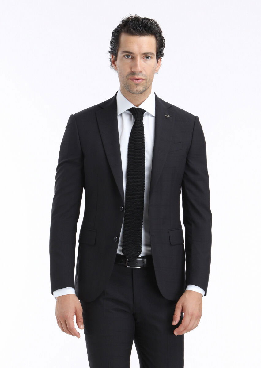 White Striped Regular Fit Weaving Classical 100% Cotton Shirt - 3